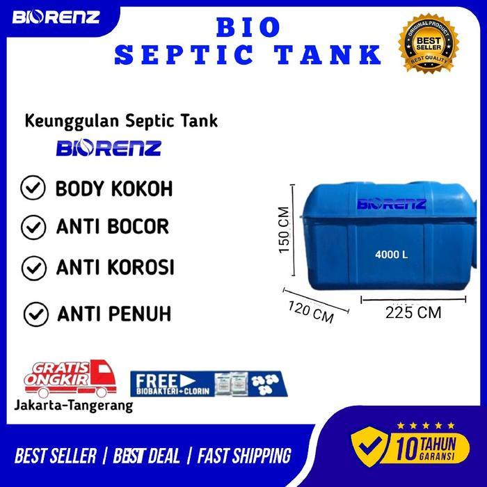 Septic Tank Biorenz.Biofill.Biotech 4000L Terbaru 