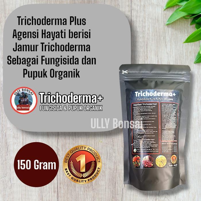 Trichoderma plus bio fungisida organik dan pupuk organik 150 Gram