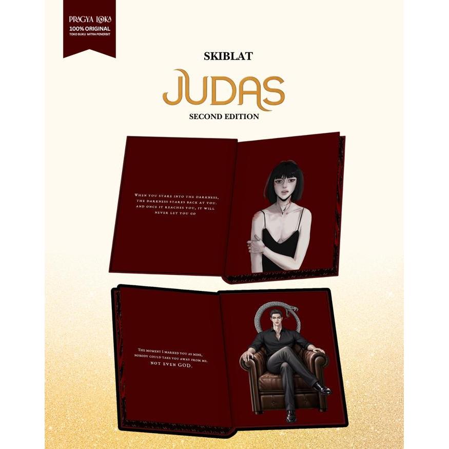 Buku Novel Judas (Hardcover) - Ezra San