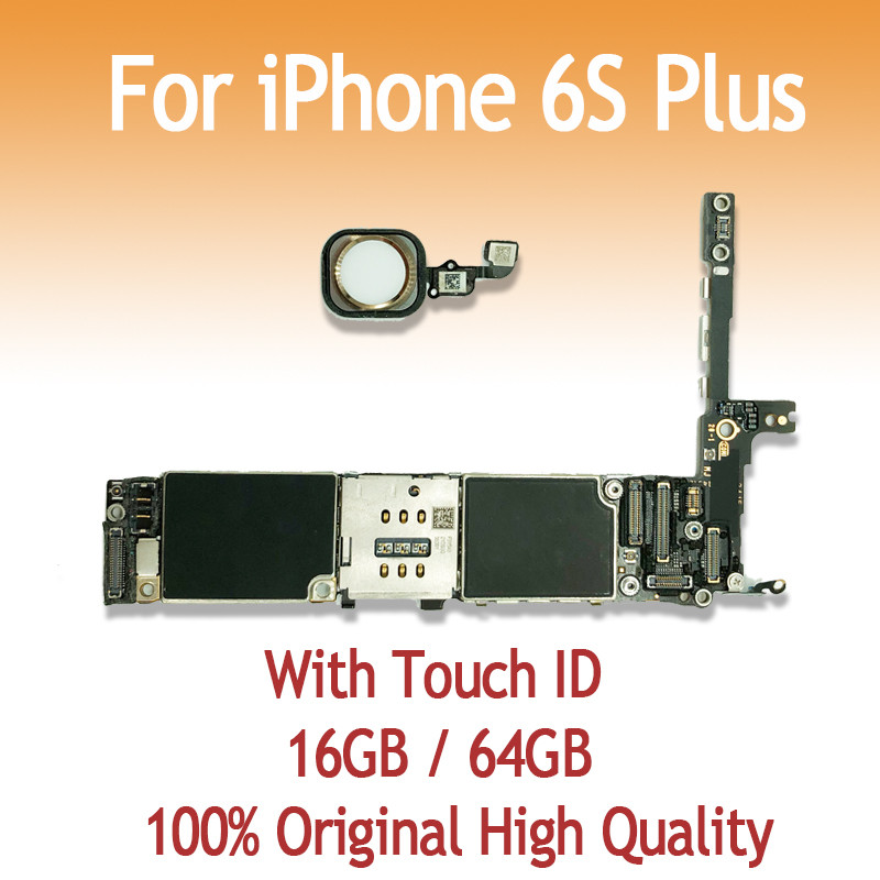 Good Test Logic Board Full Chips Original Mainboard For iPhone 6S Plus With Fingerprint Touch ID