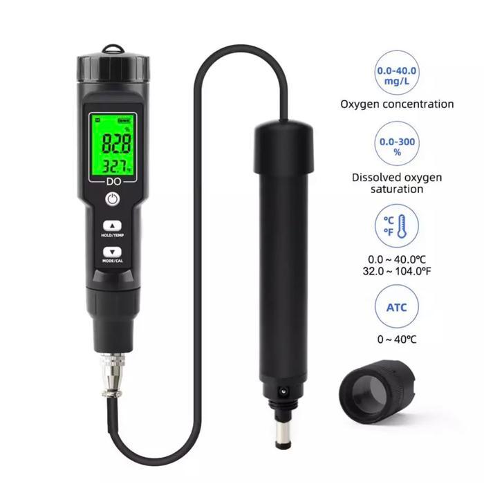 Do9100 A Dissolved Oxygen Meter Detector Portable Pen Backlight Style Digital Dissolved Oxygen Meter