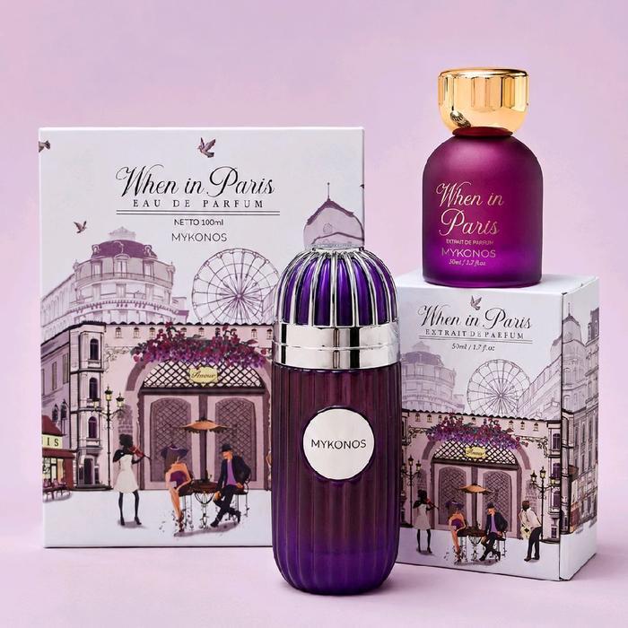 BERKUALITAS READY MyKonos When In Paris Extrait; Verve; Stilettos 50ml dan 100ml (free Random