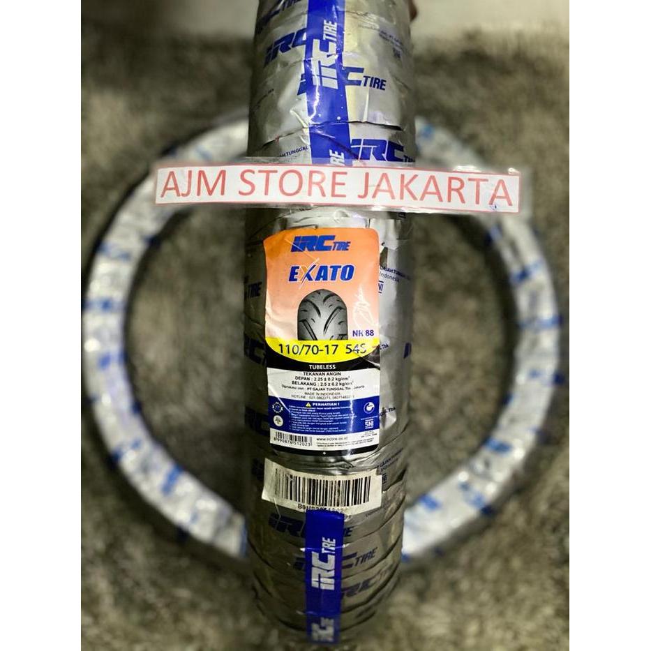 IRC Exato NR88 110/70-17 Tubeless..