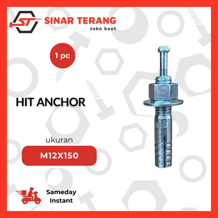 HIT Anchor M12x150 - High Anchor dynabolt ketok 12x150 (15cm)