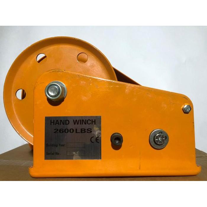 Manual HandWinch 2600LBS / Katrol Manual / Derek Manual