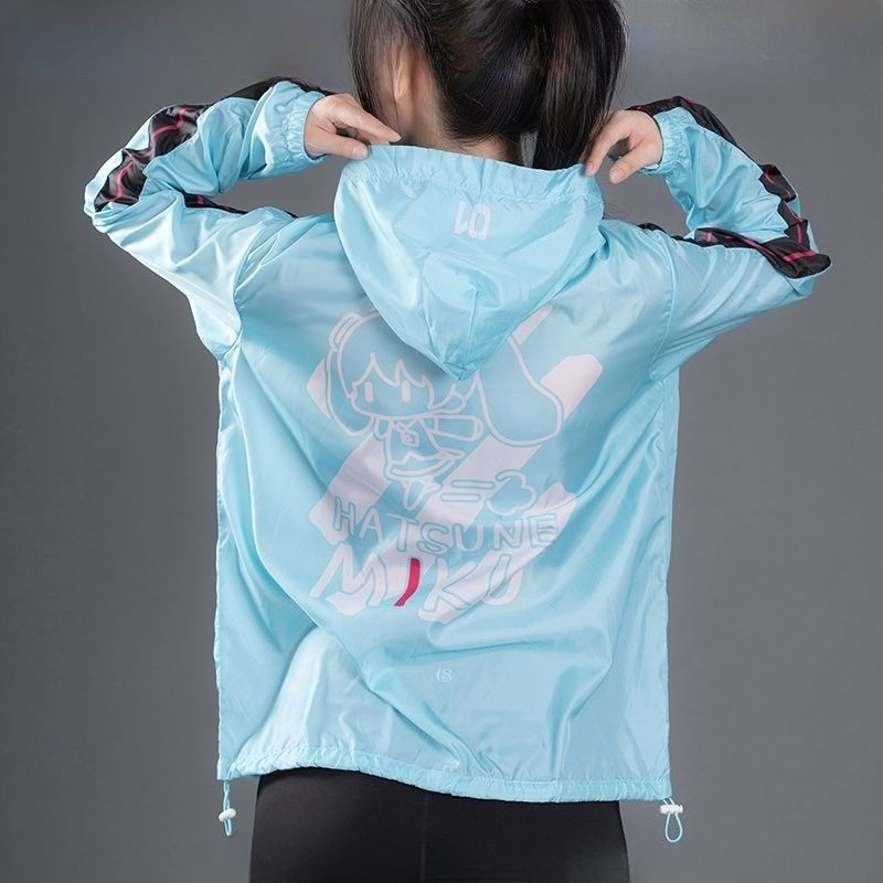 Genuine Anime Cos Run Sunscreen Jacket, Summer Thin Outdoor Jacket