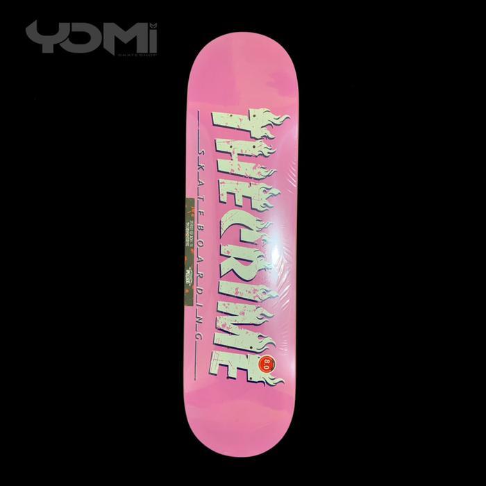 TERBARU The Crime Skateboard Deck Ukuran 7.75 dan 8.0 Outdoor