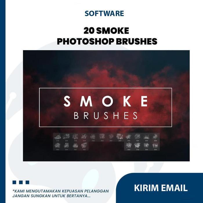 20 Smoke Photoshop Brushes Photoshop