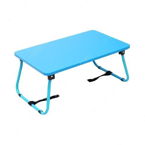 MEJA LIPATMEJA LAPTOPMINI OXY FOLDING TABLE W/STRAP BLUE
