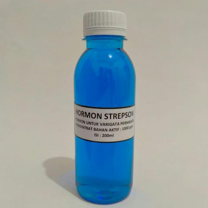 Hormon Strepson 200Ml Untuk Varigata Permanen Pada Tanaman Terbaru 