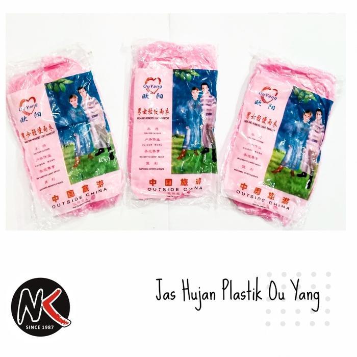 Ou Yang Jas Hujan Plastik Sekali Pakai (TIPIS) untuk Perlindungan Optimal dari Hujan