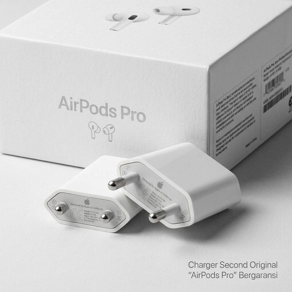 Charger HP Apple A2118 Original Bekas Cas Ori USB Power Adapter Cocok Untuk AirPods