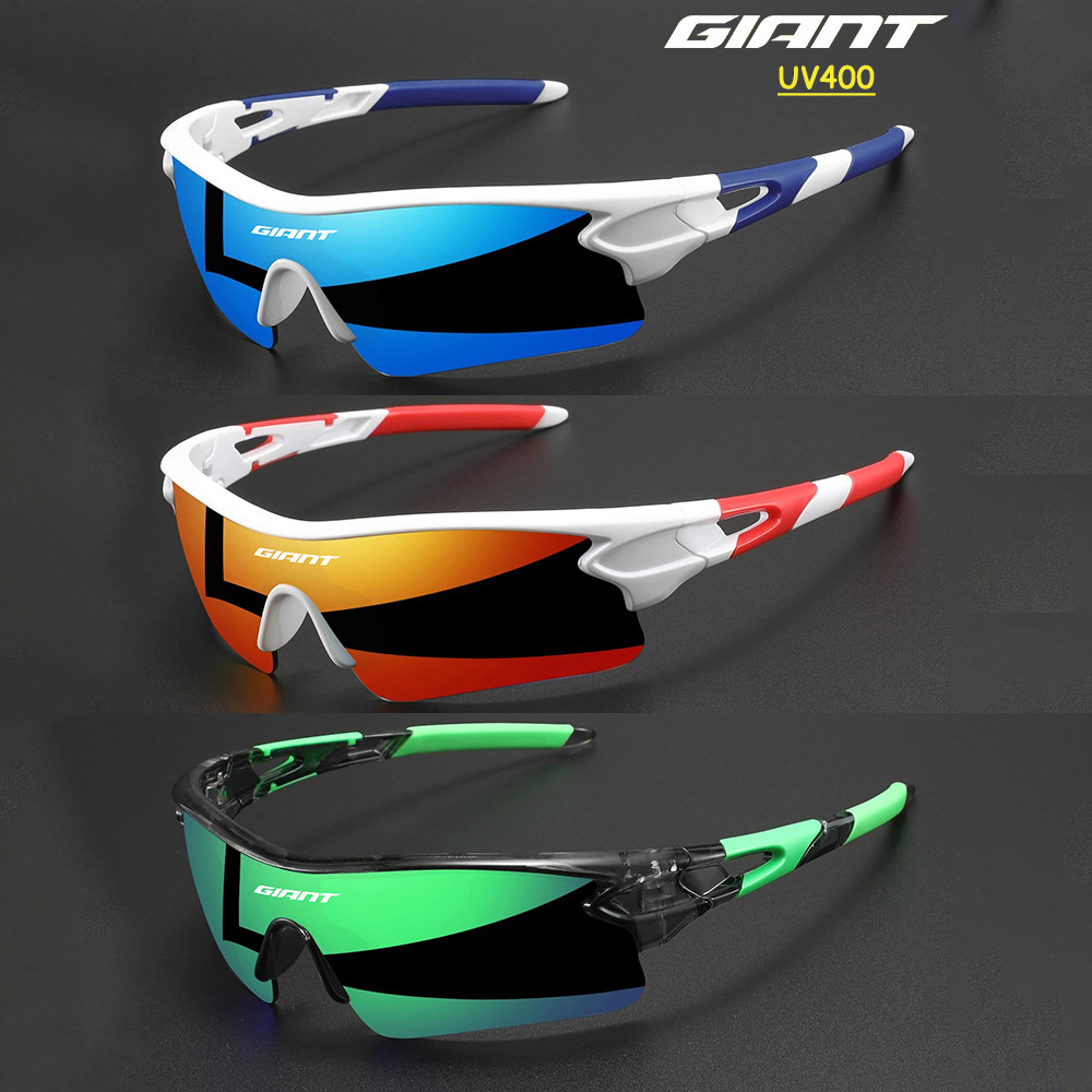 giant sport Sunes yling es +Box for Men Women TR90 Frame With HD Lens AntiGlare For MTB Running