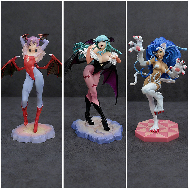 Anime Figure Morrigan Aensland Darkstalkers Succubus Pvc Collectible Model Statue Desktop Decoration