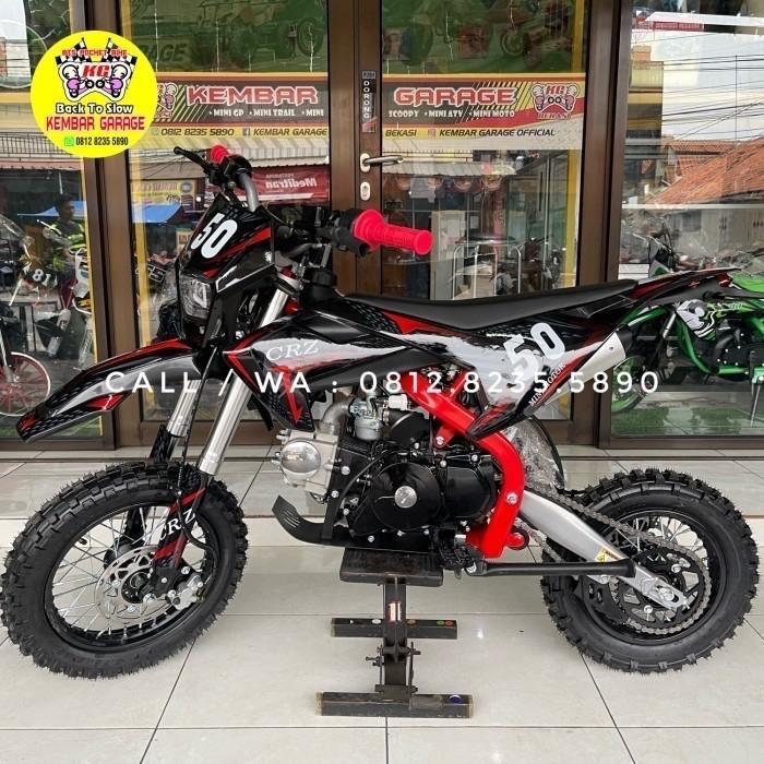 Mini Trail CRZ 50cc Matic Trail 4T Elektrik Stater New Product