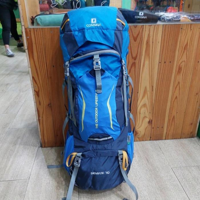 SALE...TAS CARRIER CONSINA DEVIATE 70 Ltr - Biru