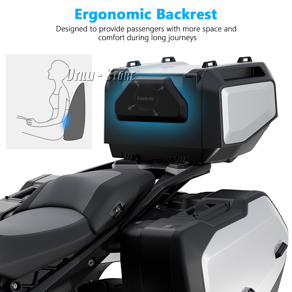 BACKREST TOP CASE MOTORCYCLE ACCESSORIES FOR BMW R1300GS 1300GS R 1300 GS 2023 2024 2025 PASSENGER