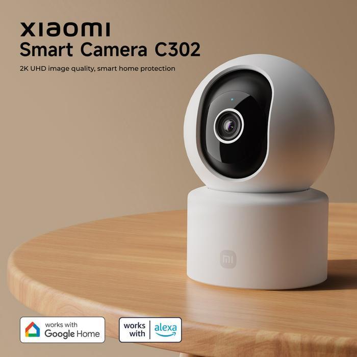 KAMERA XIAOYI YI DOME U 3MP 1296P HD SMART IP CAMERA CCTV 360 DEGREES