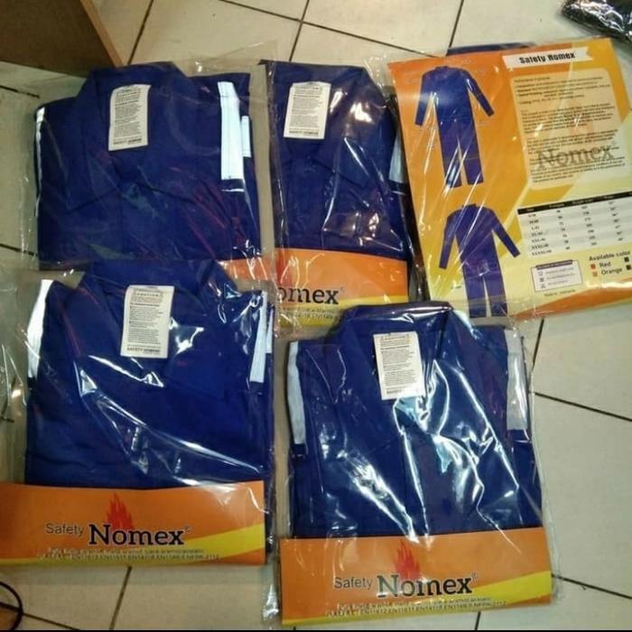 Coverall Pertamina Nomex IIIA Biru