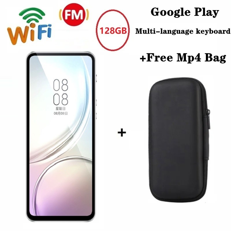 Bluetooth Mp4 Player Android Touch Screen Hifi Metal Music Recorder