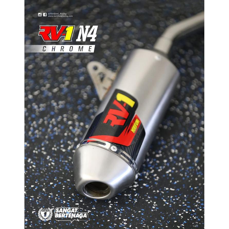 Knalpot Norifumi Rv1 Nf N4 Tersedia Buat Klx 150 Dan Crf 150 Original