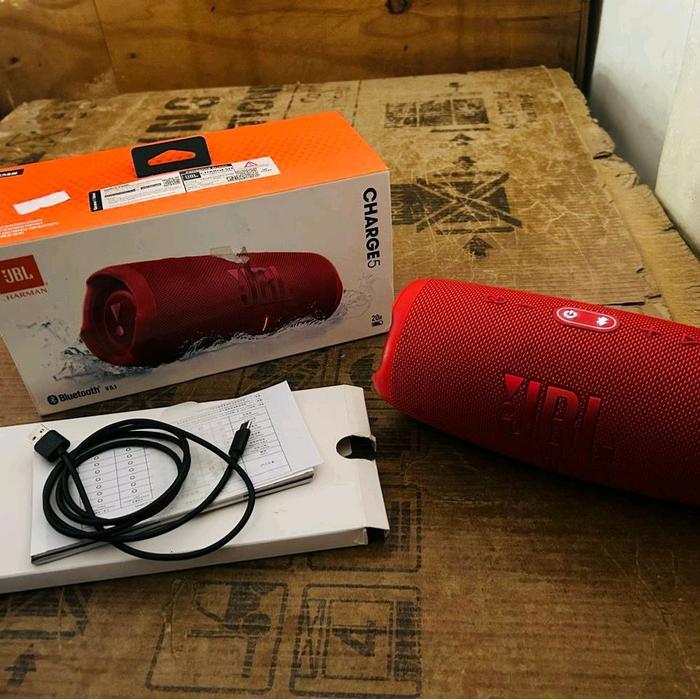 SPEAKER JBL CHARGE 5VIC FULLSET SECOND BEKAS