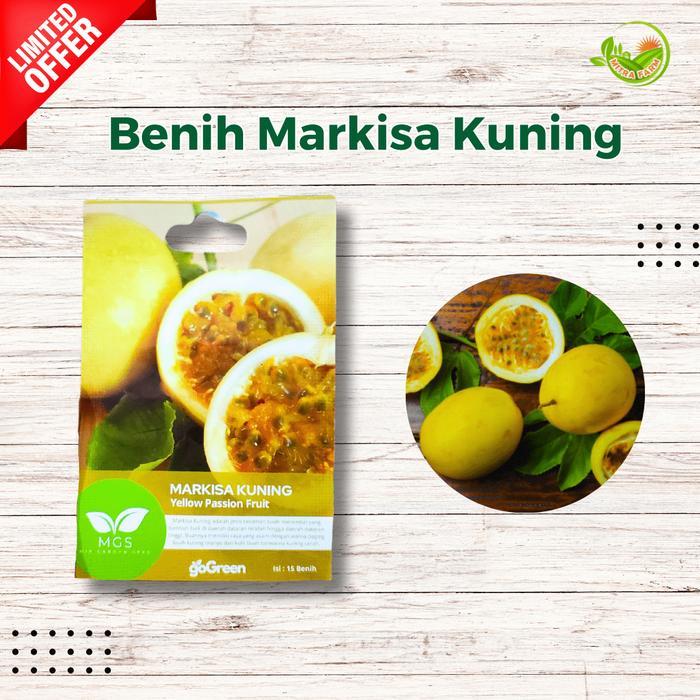 Benih Markisa Kuning/Benih Yellow Passion Fruit/Markisa Kuning Benih