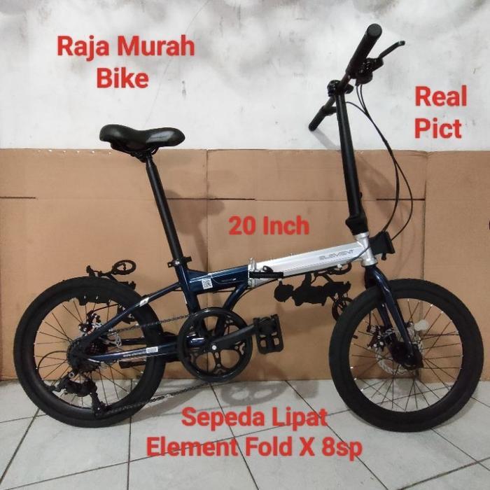 Sepeda Lipat Element Fold X 8 Speed 20 Inch Sepeda Lipat 20 Inch Element Fold X 8sp