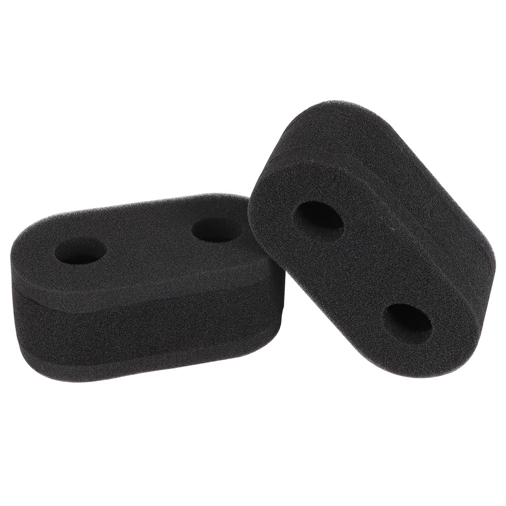 1 PAIR FOAM CARB SOCK AIR FILTERS DOUBLE TRUMPET FOR WEBER DCOE DELLORTO JENVEY CARBURETOR