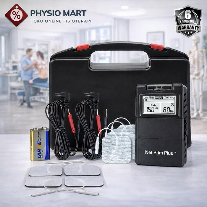 Tens + Ems/Nmes Net Stim Plus Fisioterapi