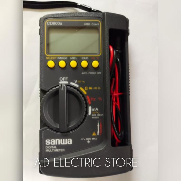 Multimeter Digital Sanwa Cd800A /Multimeter Digital Merk Sanwa Cd800A