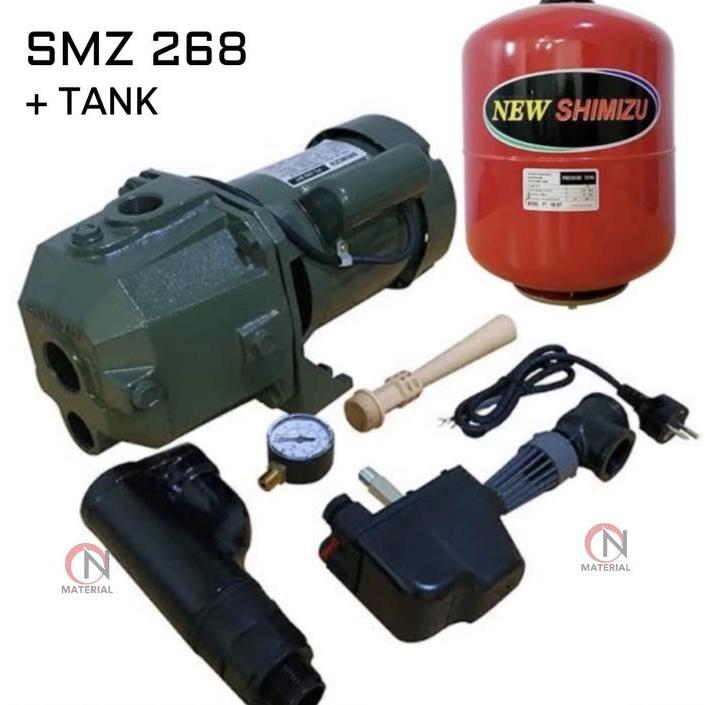 Shimizu PC-503 BIT Mesin Pompa Air Sumur Dalam Jetpump Jet Pump Otomatis 500 Watt Shimizu PC-503BIT 