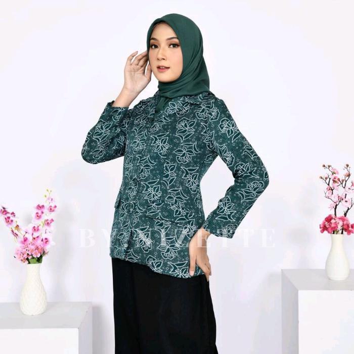READY Baju Atasan Seragam PKK Nasional Lapis Furing Halus