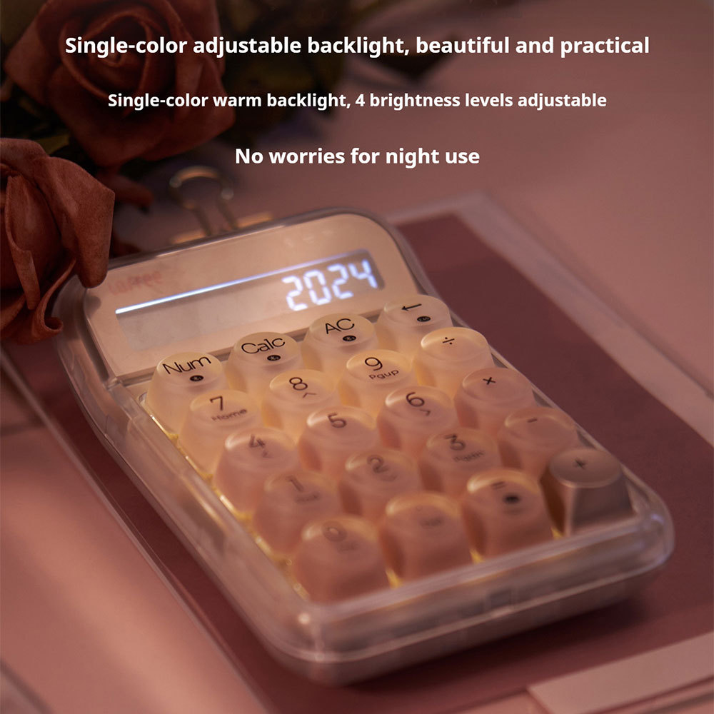 Lofree calculator wireless bluetooth threee numeric keyboard twoinone highvalue financial student