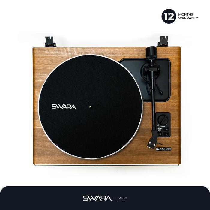 Promo Svvara Turntable Vinyl Turntable Piringan Hitam Turntable Speaker Builtin Builtin Speaker