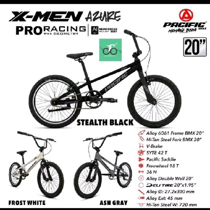 Sepeda Bmx 20" Pacific X-Men Azure XMen Azure TERBARU (X MEN AZURE)