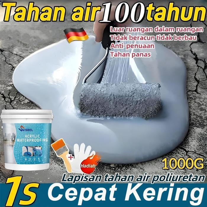 lem anti bocor dan rembes 1000g Lem Anti Bocor Super Kuat Anti Bocor Atap Rumah Lem Genteng Anti