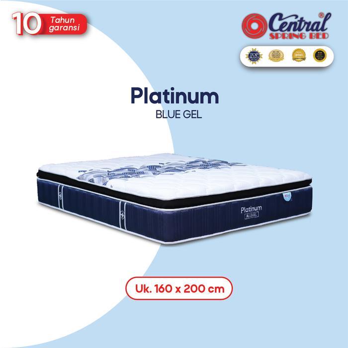 [AWESOME] KASUR CENTRAL SPRINGBED GOLD PLATINUM PILLOWTOP UKURAN 160 X 200 CM