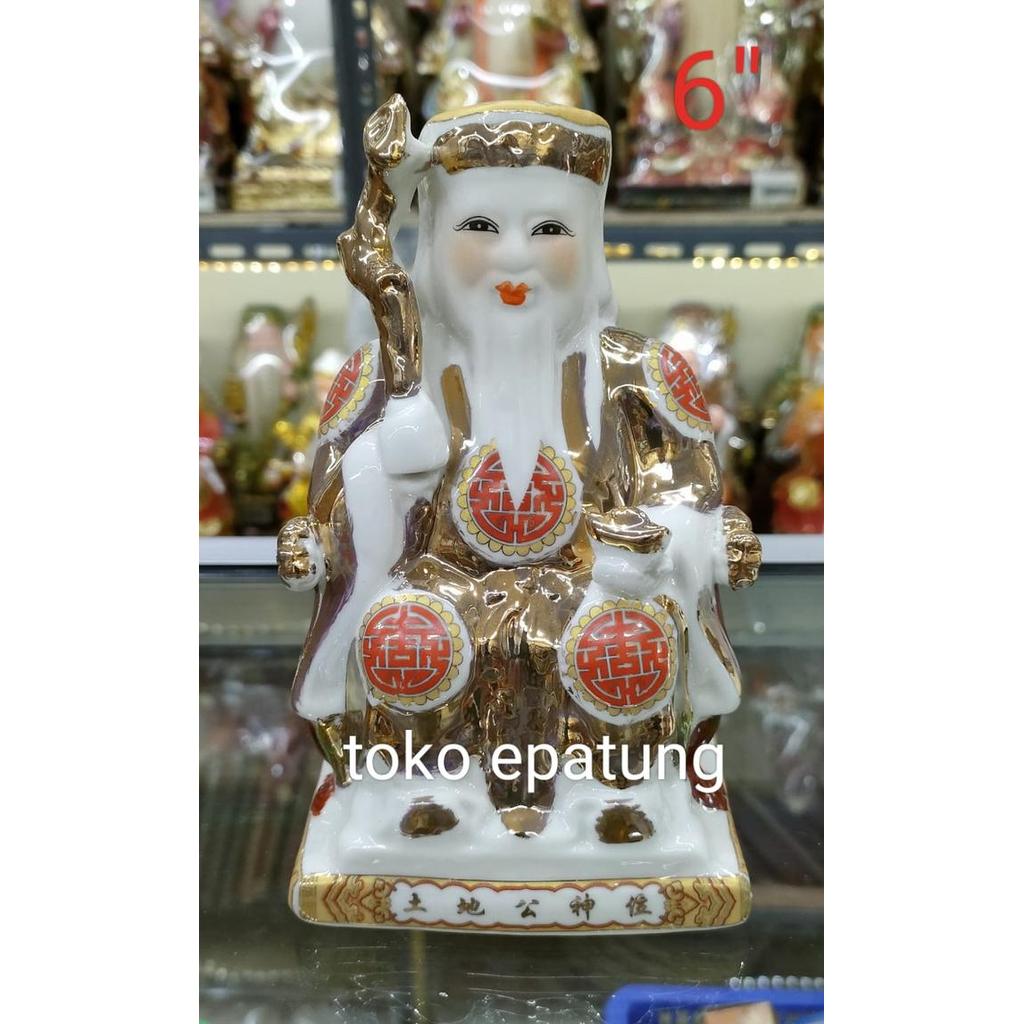 Terbaru Patung Rupang Dewa Bumi / Tutikong / Tecukong - Keramik - 6 Inch