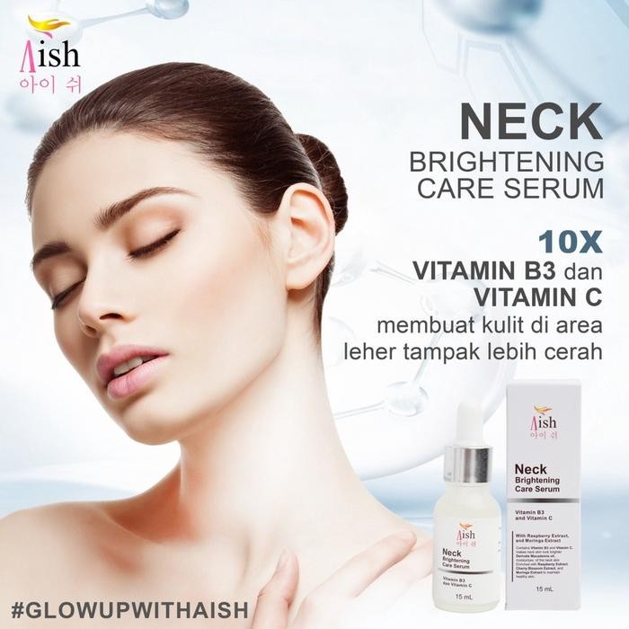 AISH C BRIGHT UNDERARM CREAM AISH NECK BRIGHTENING SERUM