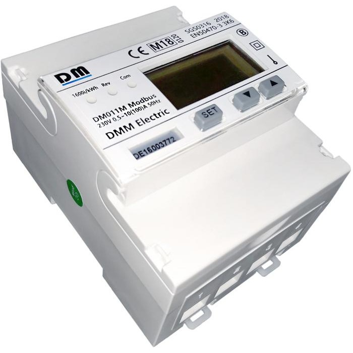 DM 011 M SINGLE PHASE KWH METER MDBUSRTU PROTOCOL