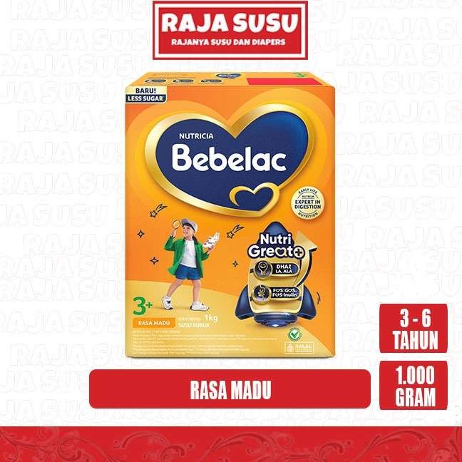 BEBELAC 3+ MADU 1000GR - RAJA SUSU