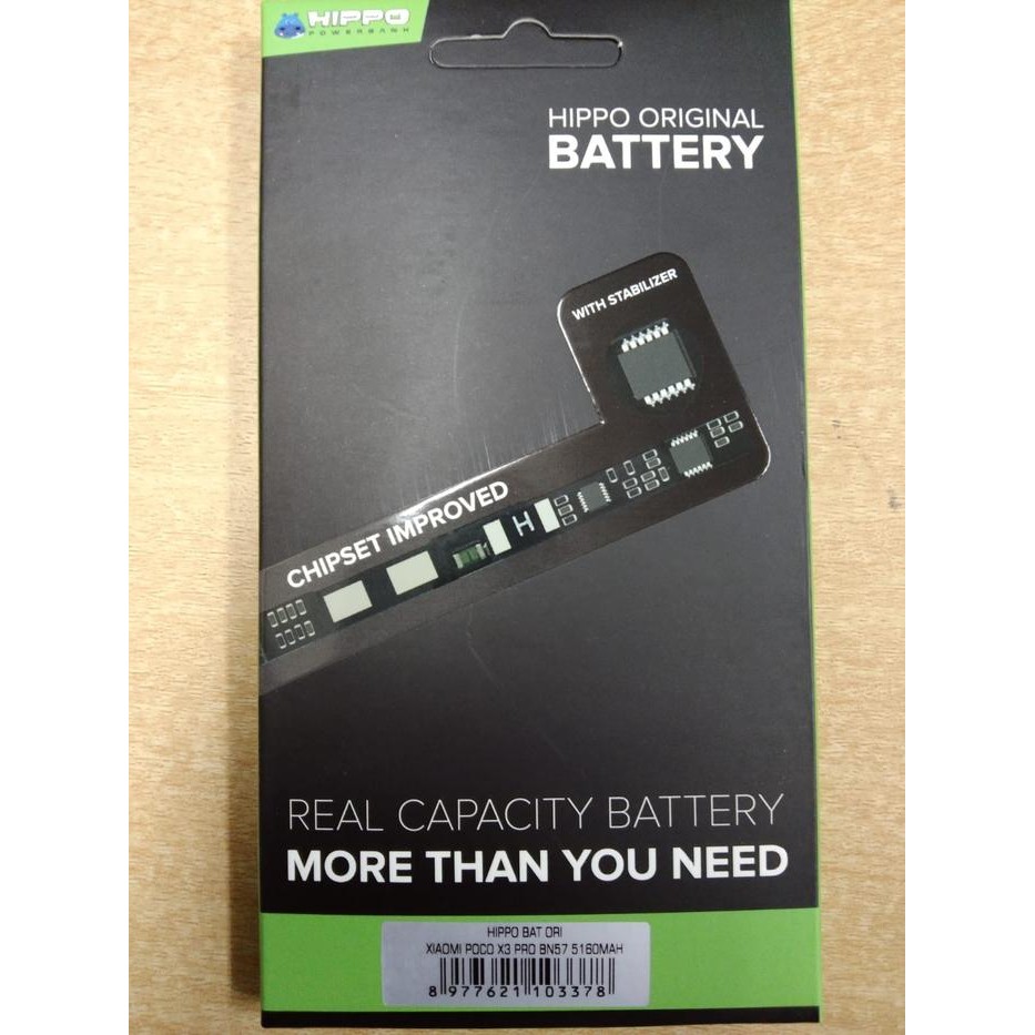 Ready Hippo baterai BN57 5160 MAH Baterai Battery poco X3 Pro