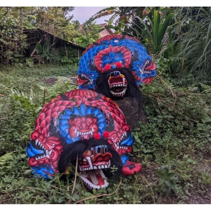 (Best) Mainan tradisional Barongan telonBarongan devilbarongan anakBarongan dewasaBarongan