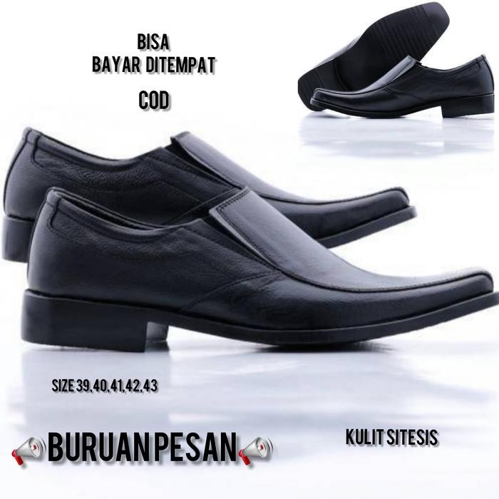 sepatu pantofel pria sepatu kerja pria sepatu kantor kulit