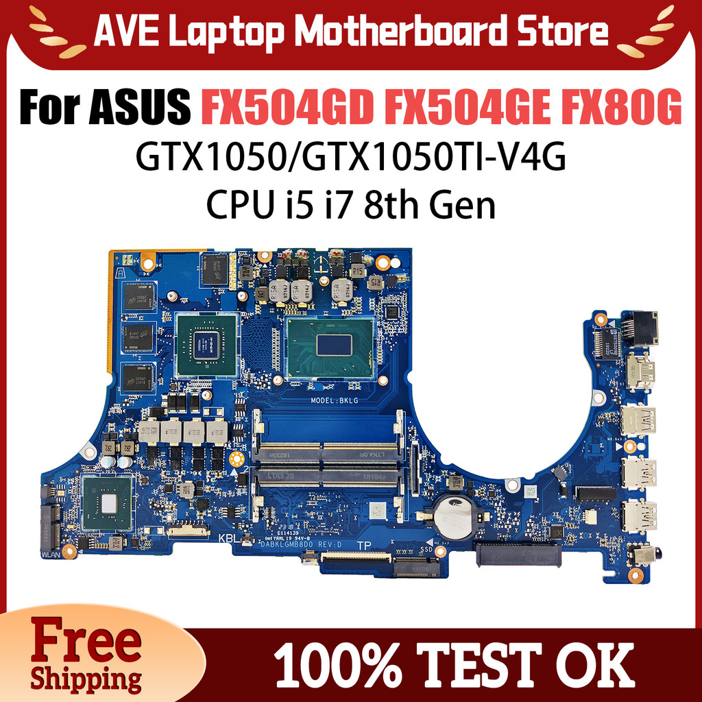 Casing Laptop FX504G Laptop Motherboard For ASUS TUF TUF504 FX504GE FX504GD FX504GM FX80G FX80GE FX8