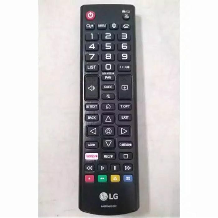 REMOTE REMOT TV LED SMART TV LG AKB 75675312 ORIGINAL