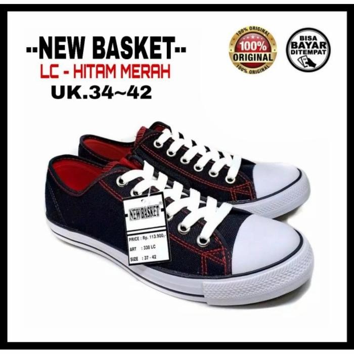 SEPATU SEKOLAH-SEPATU NEW BASKET LC-SEPATU RESLETING