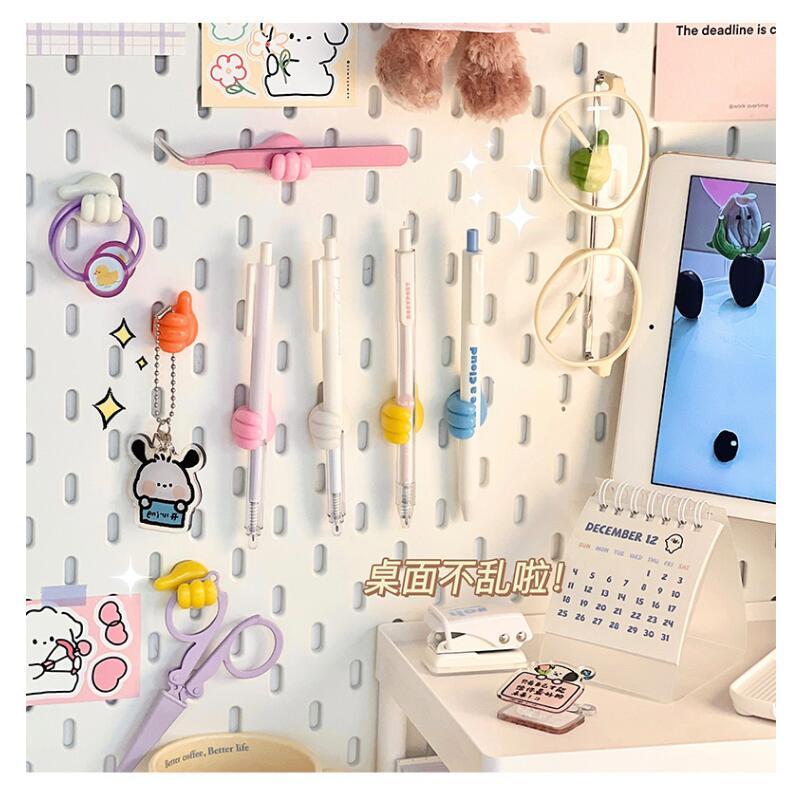 Thumb Mini Cable Organizer Silicone USB Cable Management Clips Desktop Wire Manager Cord Holder For