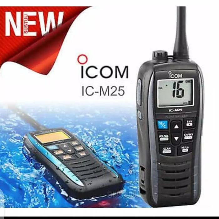 Ht Icom Ic M25 Marine